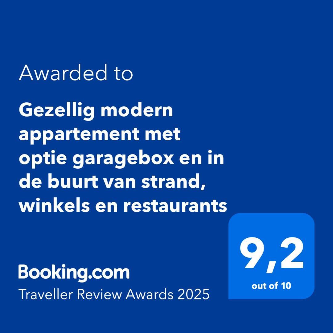 Gezellig Modern Appartement Met Optie Garagebox En In De Buurt Van Strand, Winkels En Restaurants Oostende Buitenkant foto